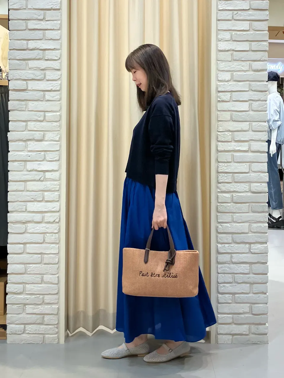ONWARD CROSSET SELECT 檀 コーディネート画像