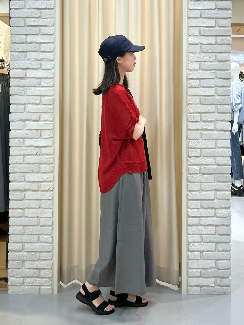 ONWARD CROSSET SELECT 檀 コーディネート画像
