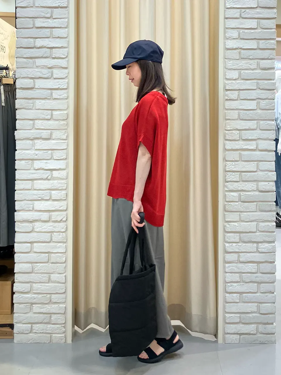ONWARD CROSSET SELECT 檀 コーディネート画像