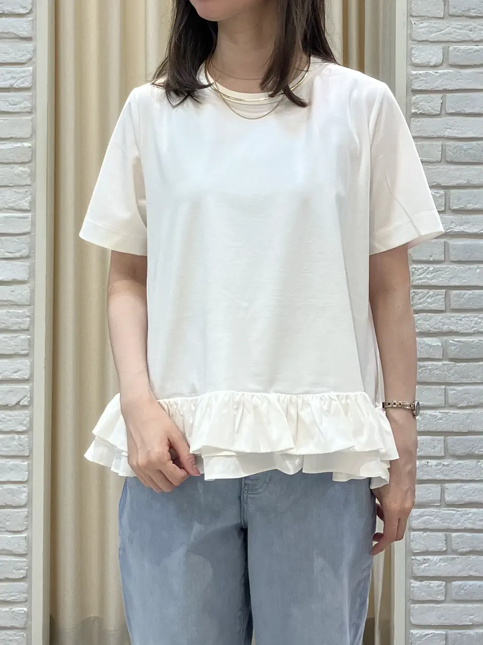 ONWARD CROSSET SELECT 檀 コーディネート画像