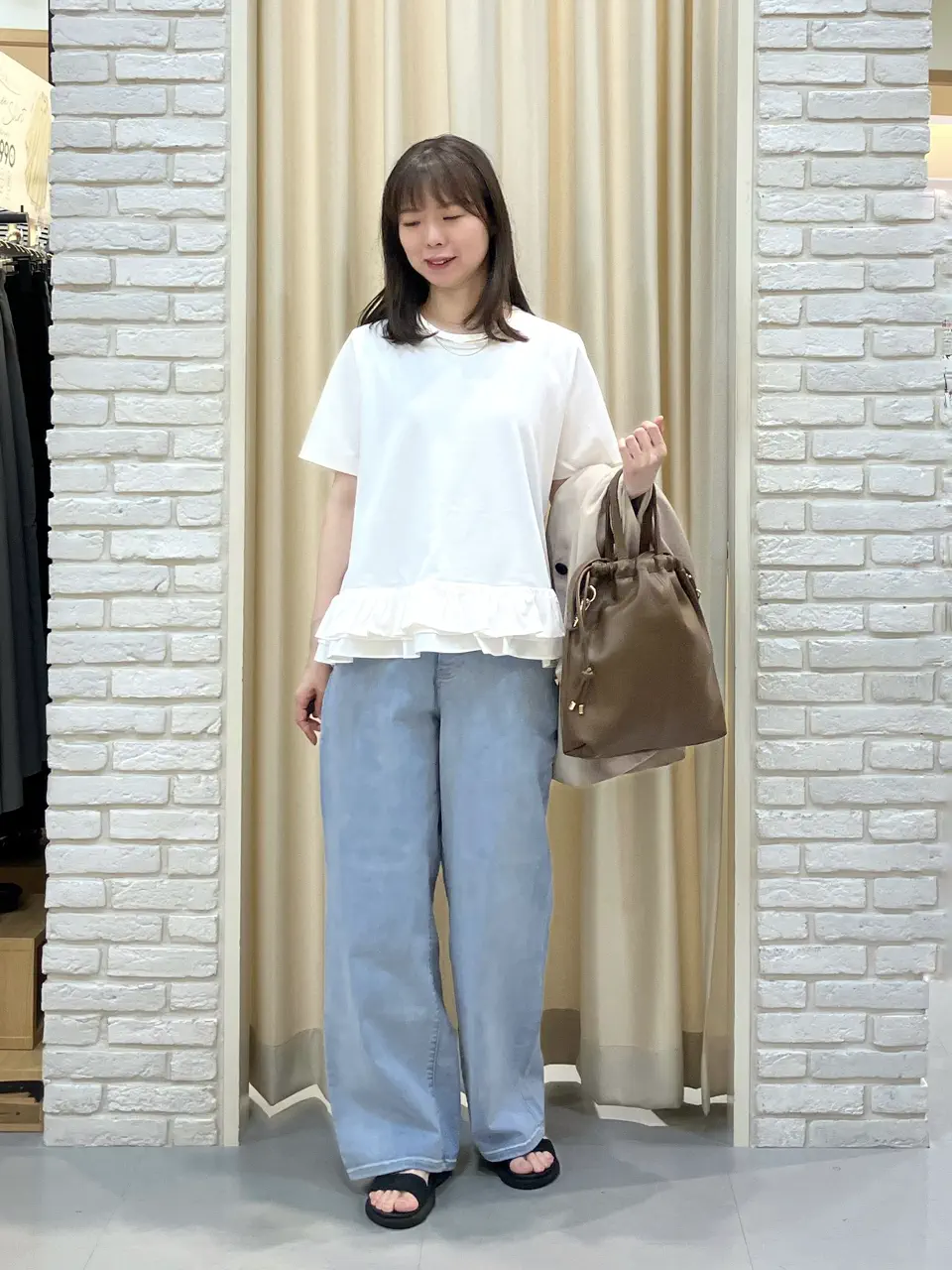 ONWARD CROSSET SELECT 檀 コーディネート画像