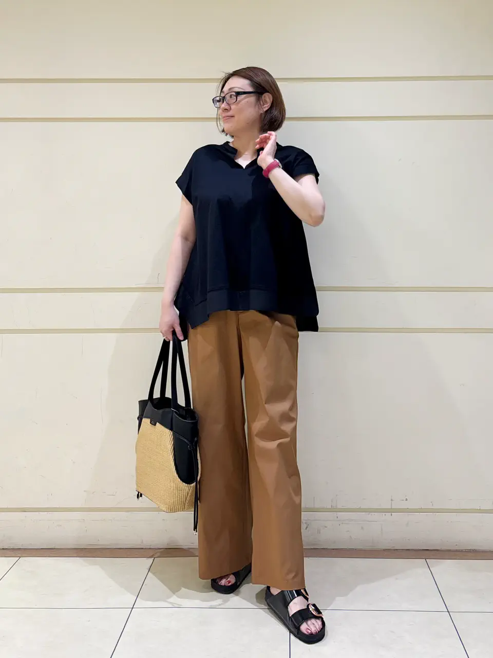 ONWARD CROSSET SELECT 山崎 コーディネート画像