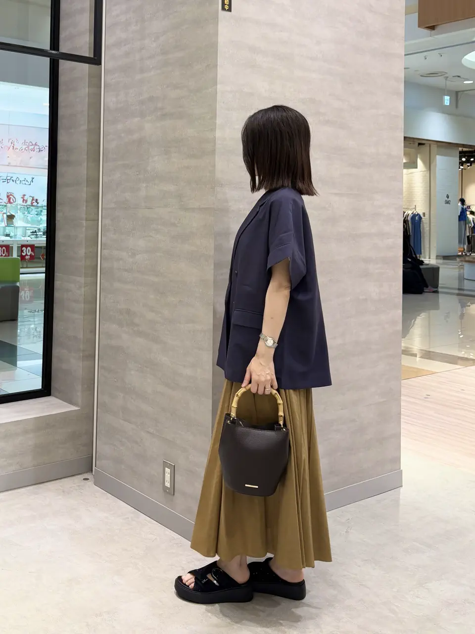 ONWARD CROSSET SELECT YOSHIDA コーディネート画像
