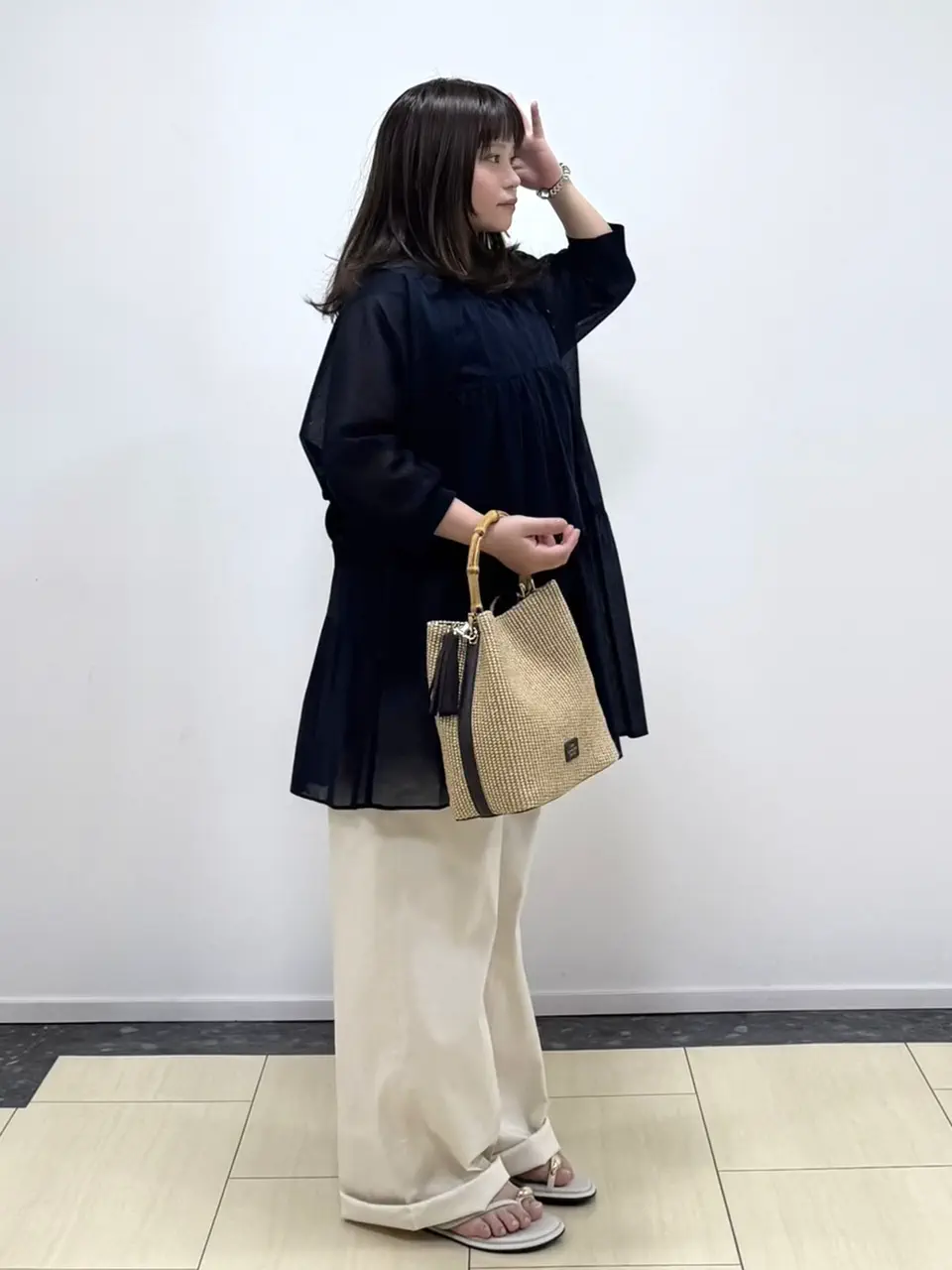 ONWARD CROSSET SELECT 添田 コーディネート画像