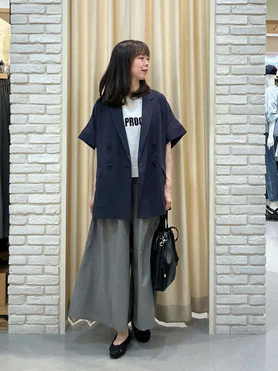  檀 コーディネート画像
