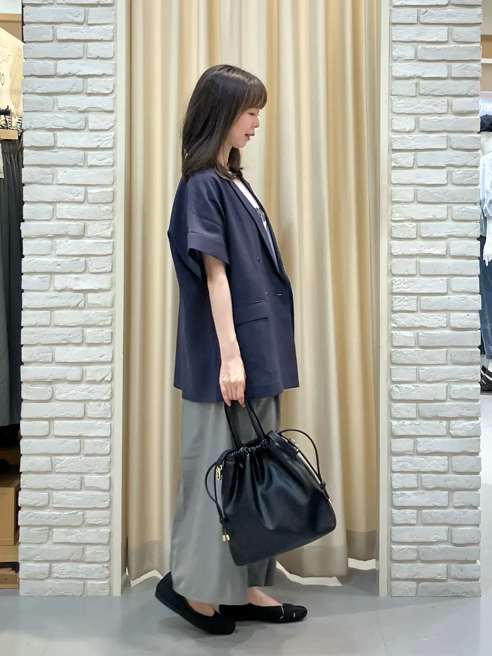 ONWARD CROSSET SELECT 檀 コーディネート画像