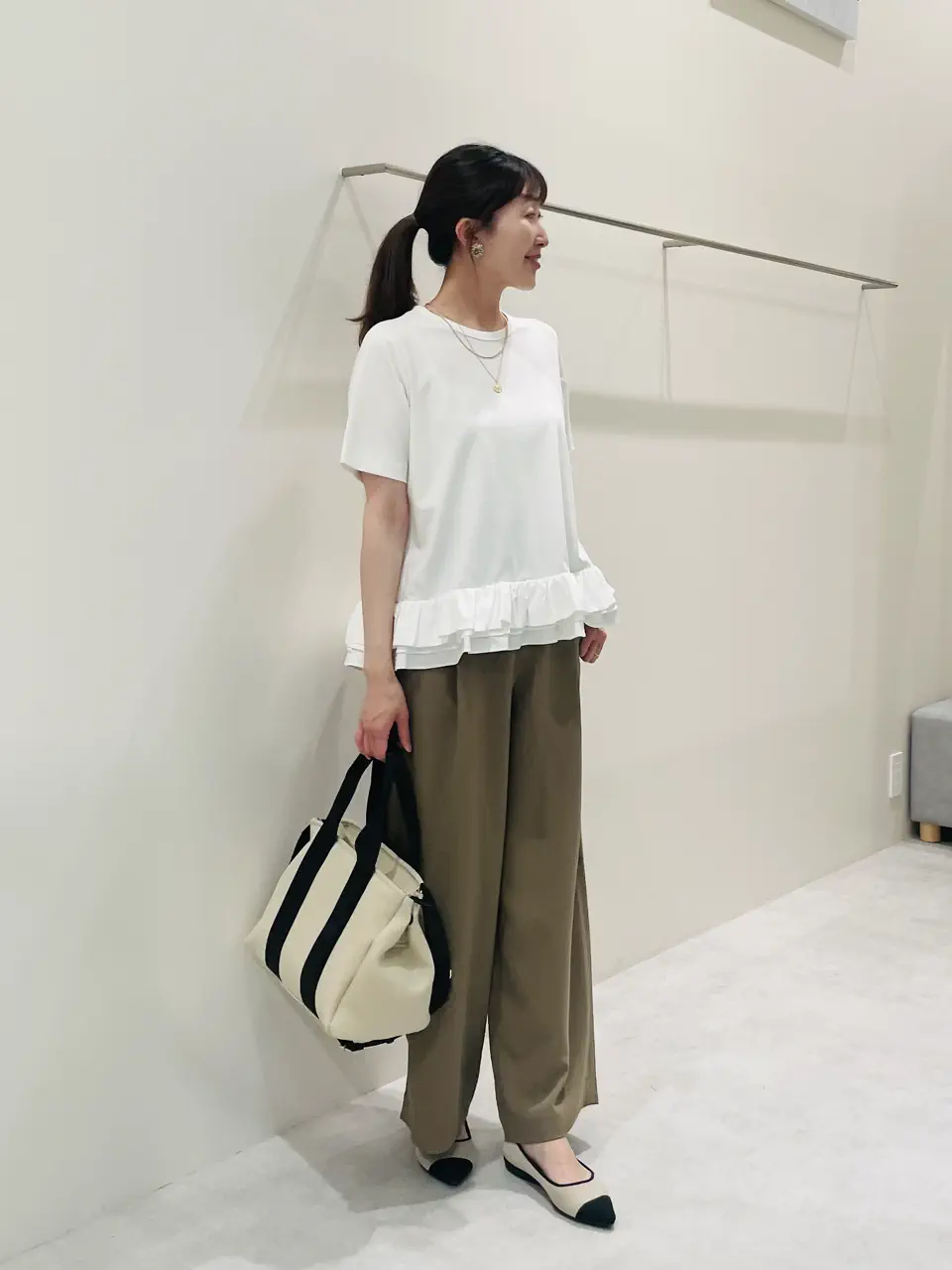 ONWARD CROSSET SELECT 三橋 コーディネート画像