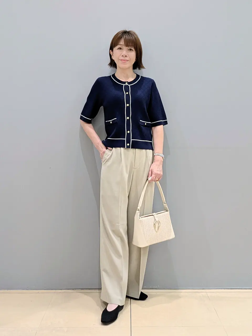 ONWARD CROSSET SELECT 見帆 コーディネート画像