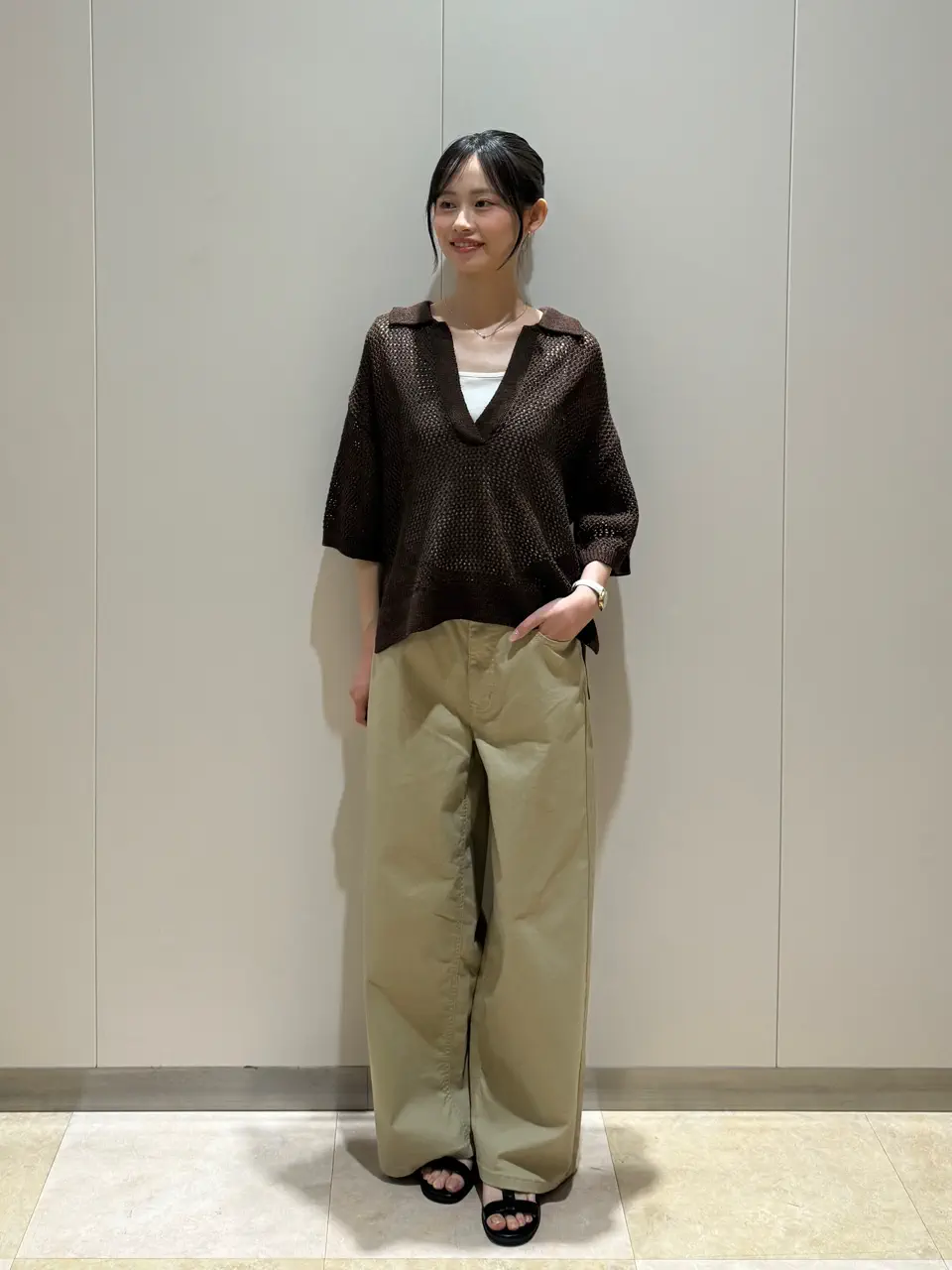 ONWARD CROSSET SELECT アサノ コーディネート画像