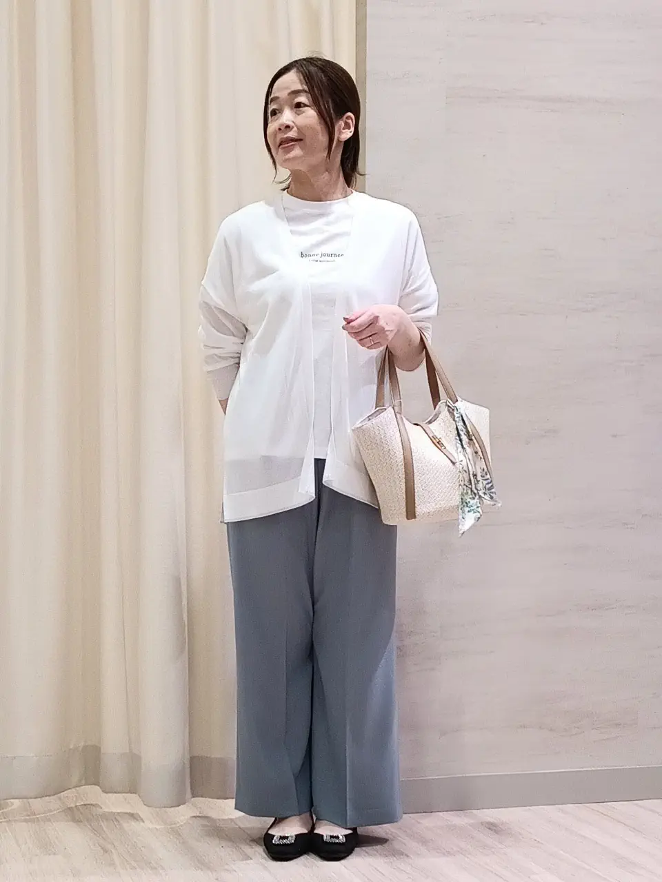  白石 コーディネート画像