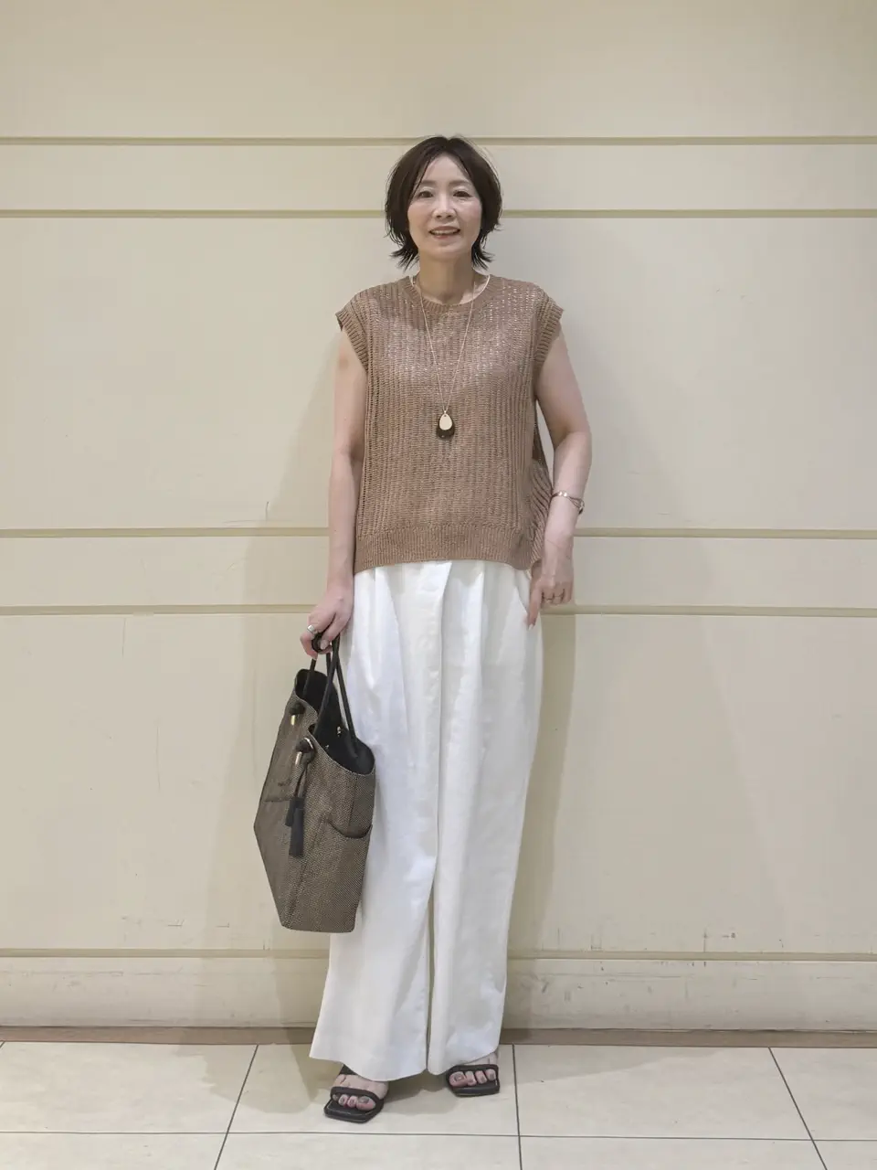 ONWARD CROSSET SELECT maruri コーディネート画像
