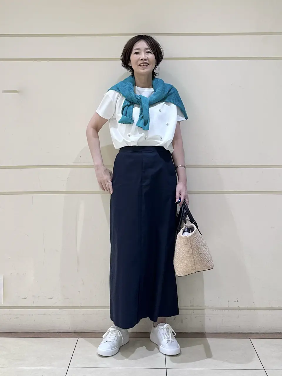 ONWARD CROSSET SELECT maruri コーディネート画像