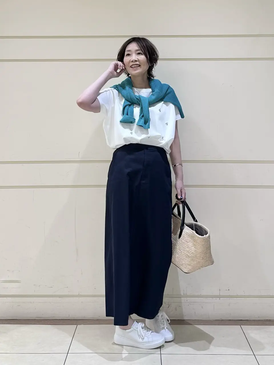 ONWARD CROSSET SELECT maruri コーディネート画像