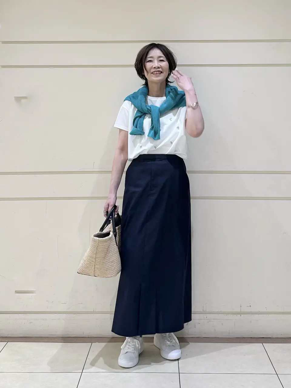 ONWARD CROSSET SELECT maruri コーディネート画像