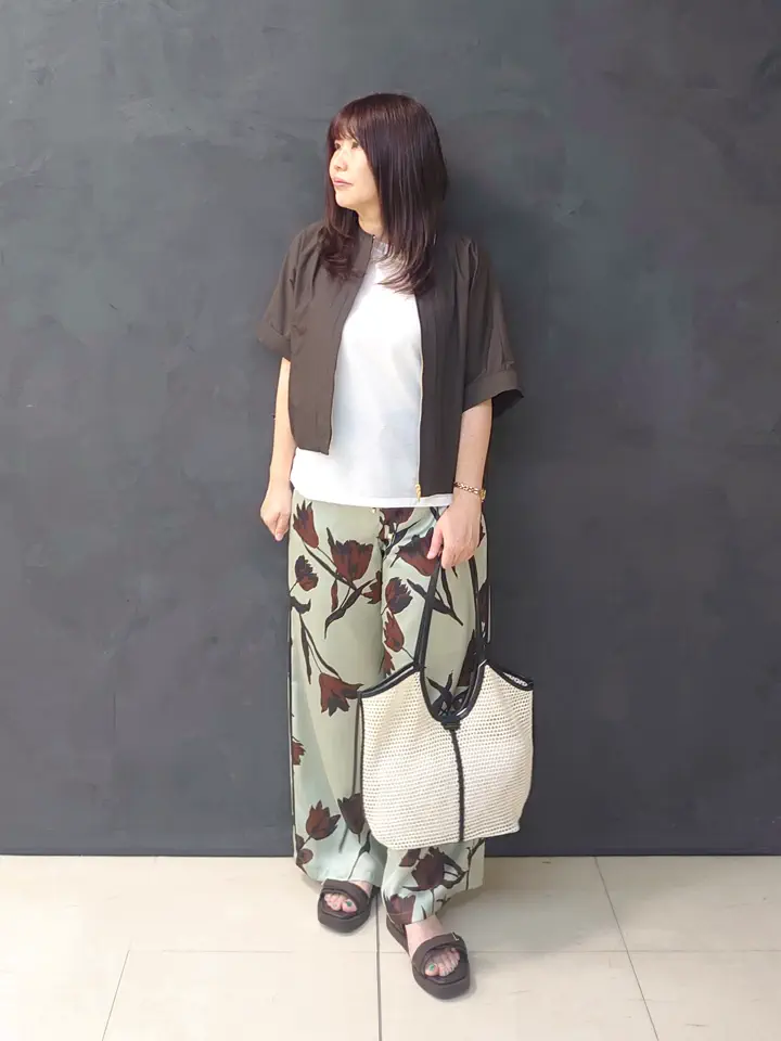 ONWARD CROSSET SELECT 森 コーディネート画像
