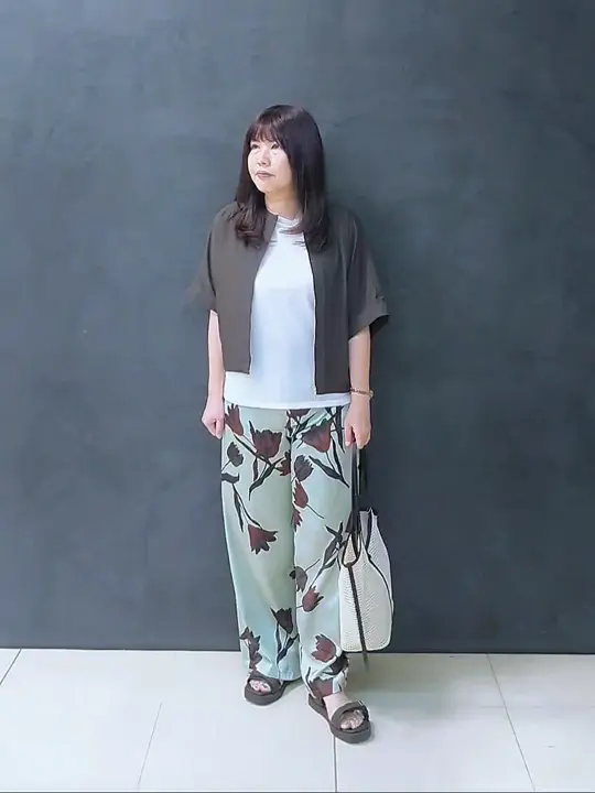 ONWARD CROSSET SELECT 森 コーディネート画像