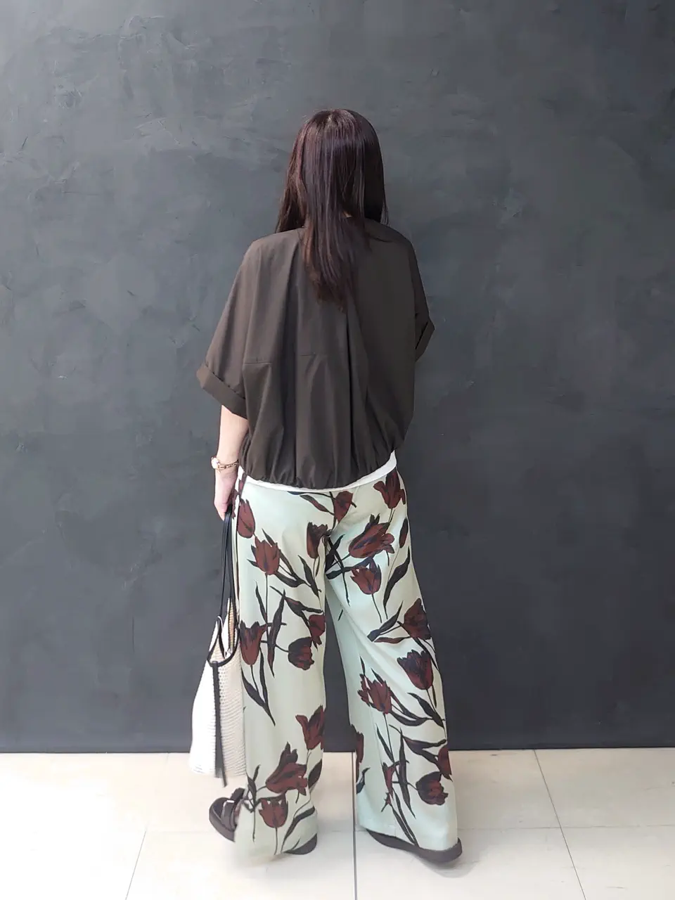 ONWARD CROSSET SELECT 森 コーディネート画像