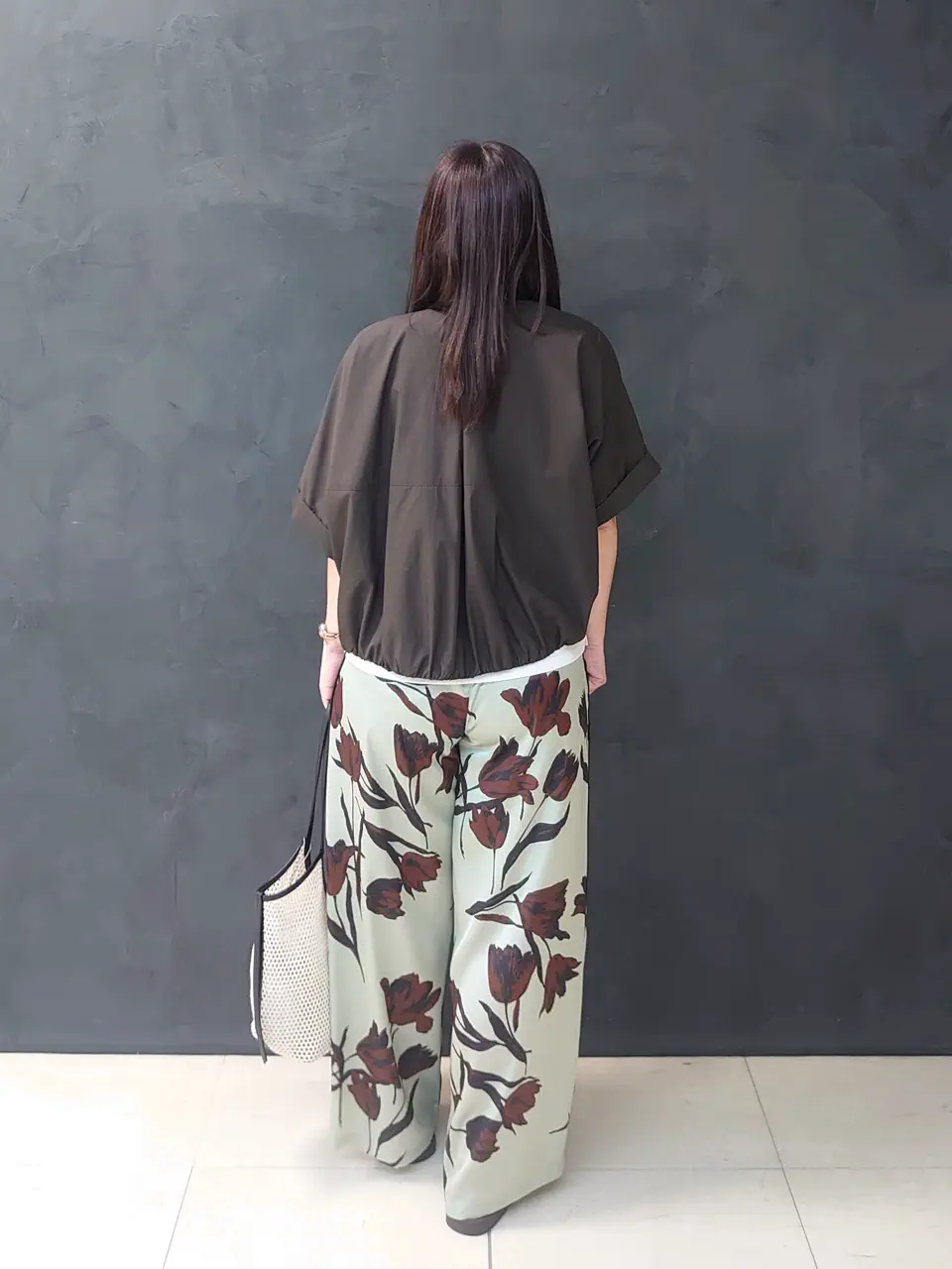 ONWARD CROSSET SELECT 森 コーディネート画像