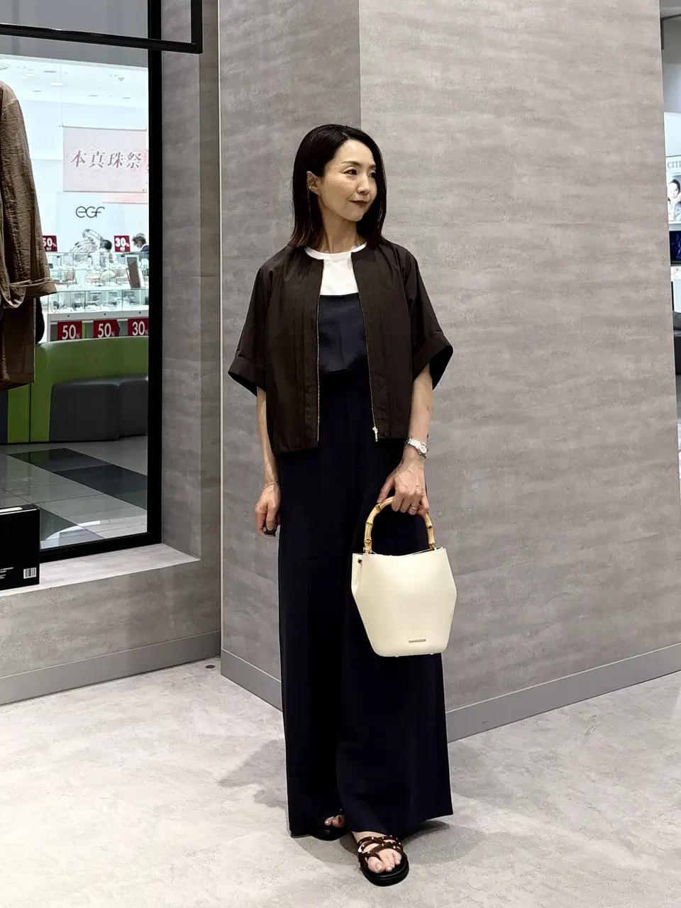 ONWARD CROSSET SELECT YOSHIDA コーディネート画像