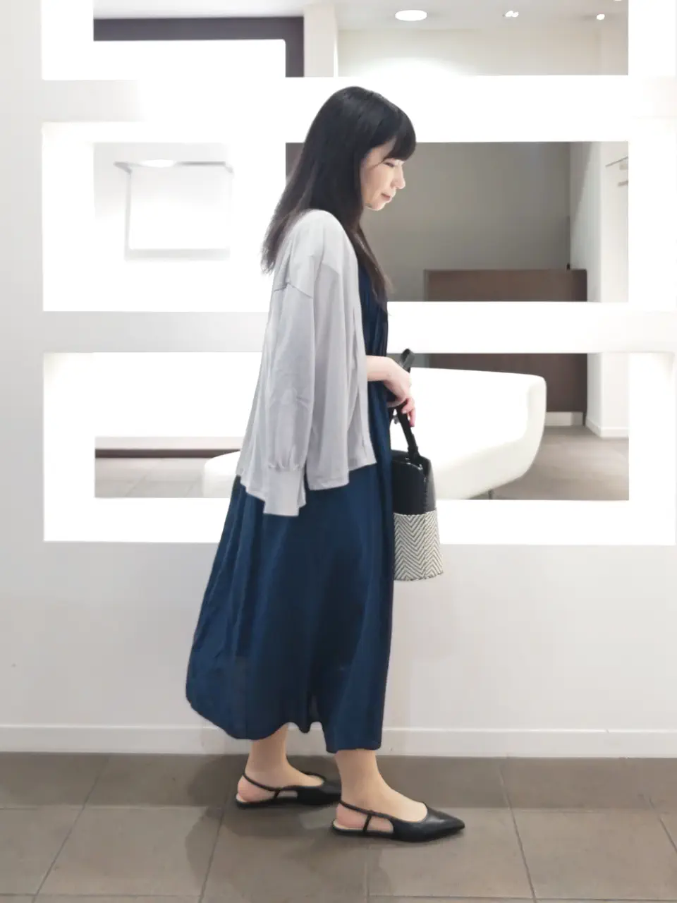 ONWARD CROSSET SELECT 福田 コーディネート画像