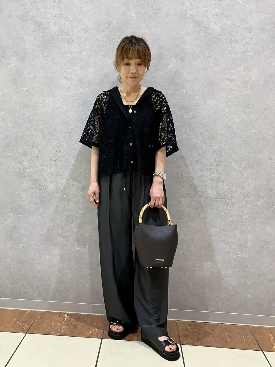 ONWARD CROSSET SELECT 佐々木 コーディネート画像