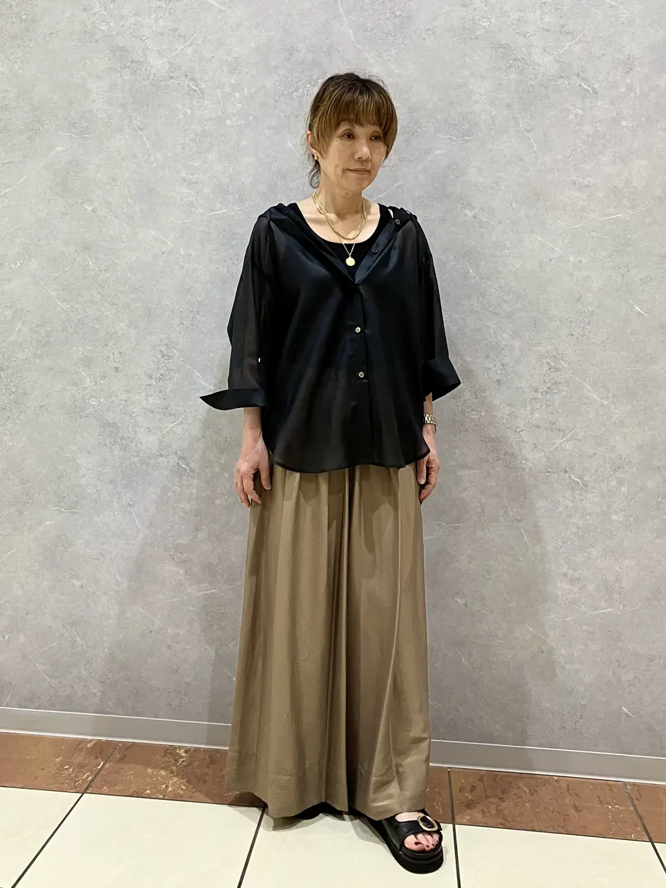 ONWARD CROSSET SELECT 佐々木 コーディネート画像