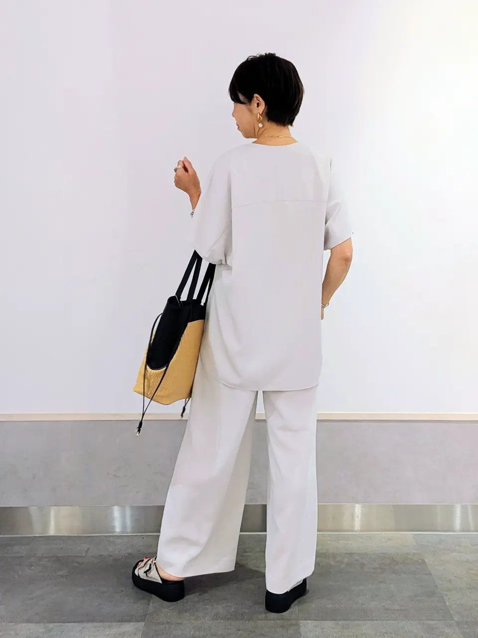 ONWARD CROSSET SELECT niwa コーディネート画像