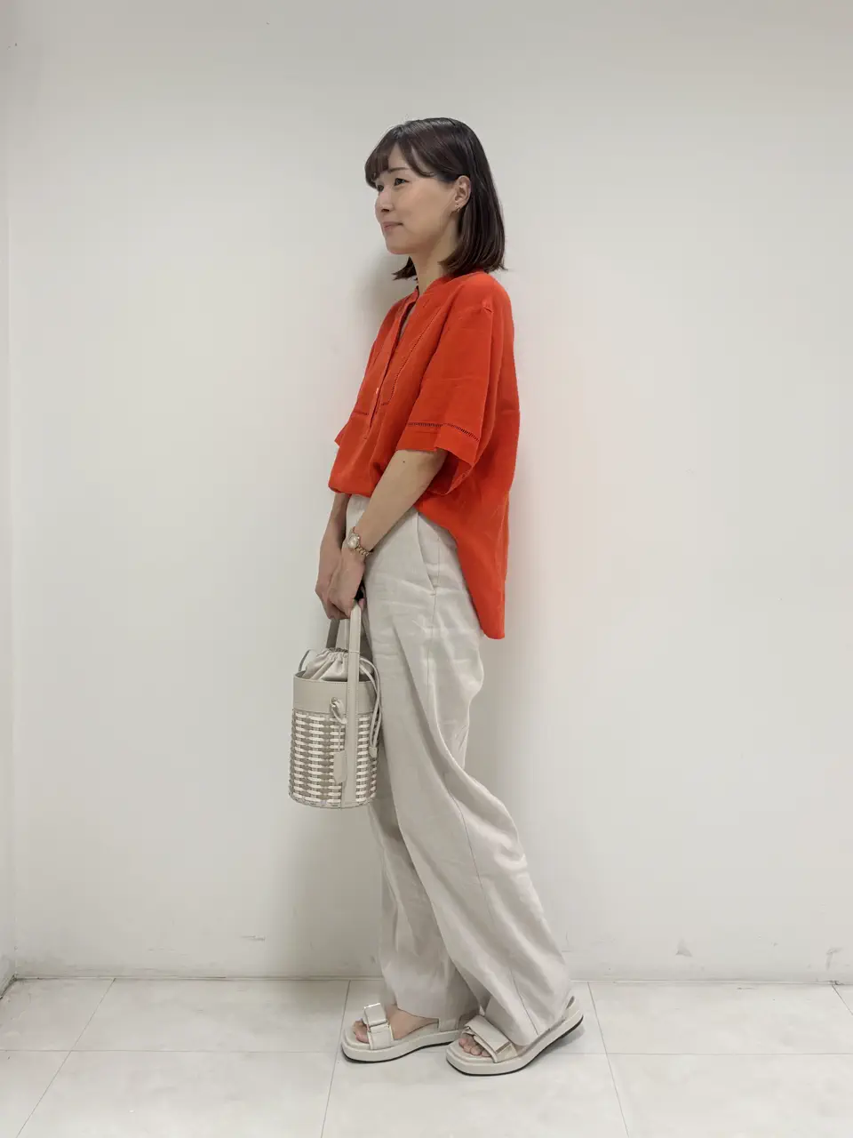 ONWARD CROSSET SELECT 野中 コーディネート画像