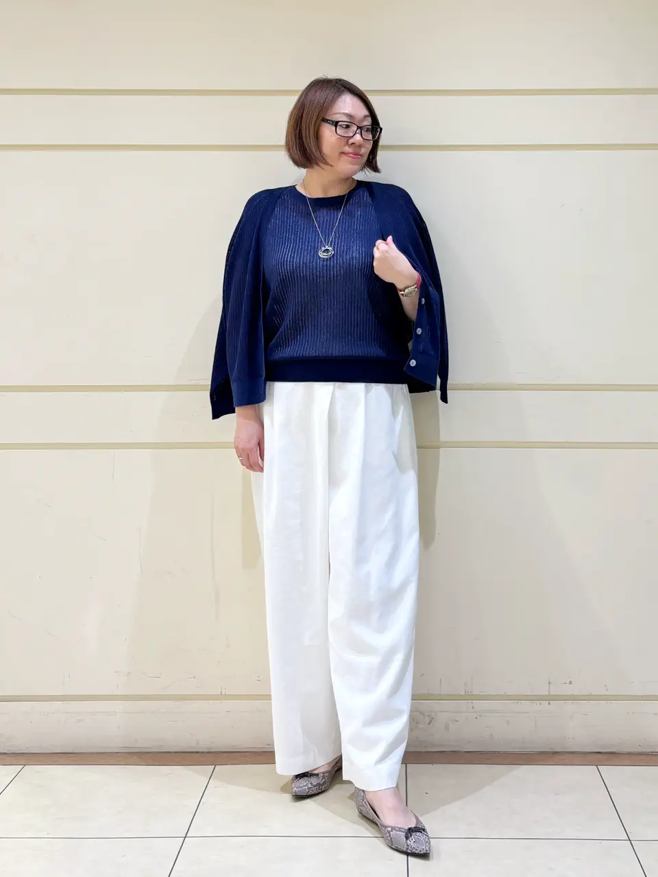 ONWARD CROSSET SELECT 山崎 コーディネート画像