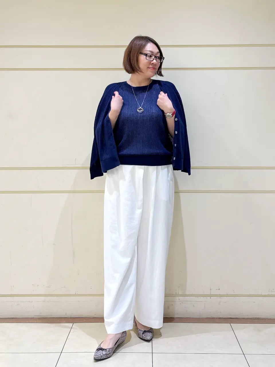 ONWARD CROSSET SELECT 山崎 コーディネート画像