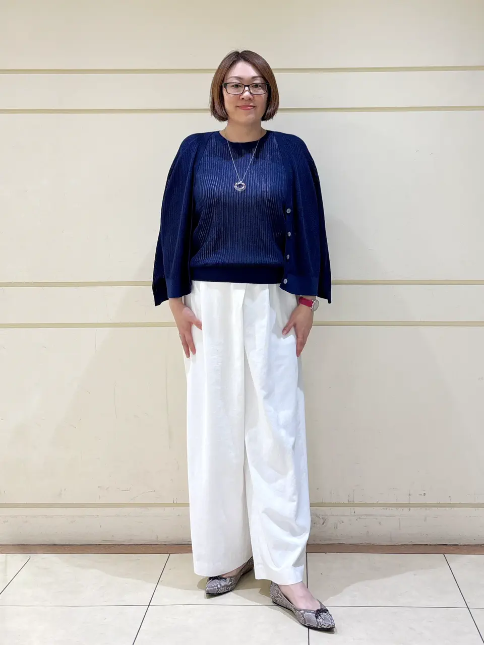 ONWARD CROSSET SELECT 山崎 コーディネート画像