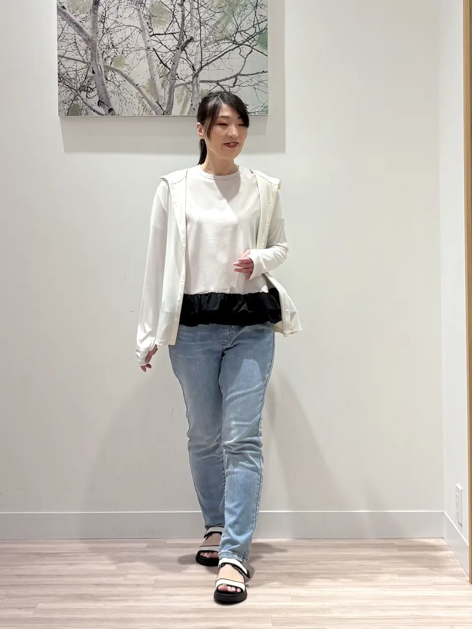  岡 コーディネート画像
