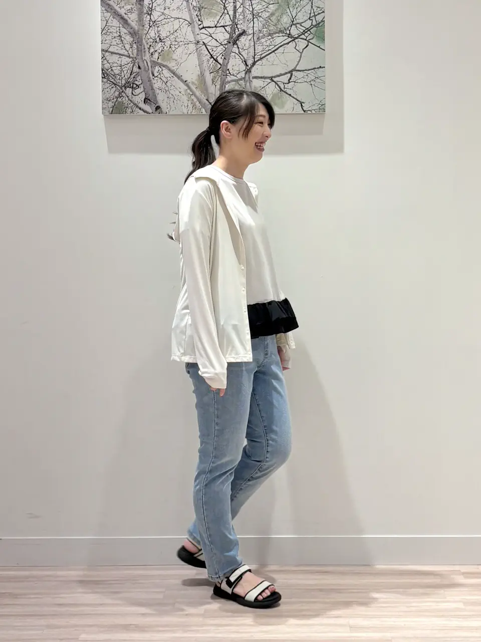 ONWARD CROSSET SELECT 岡 コーディネート画像