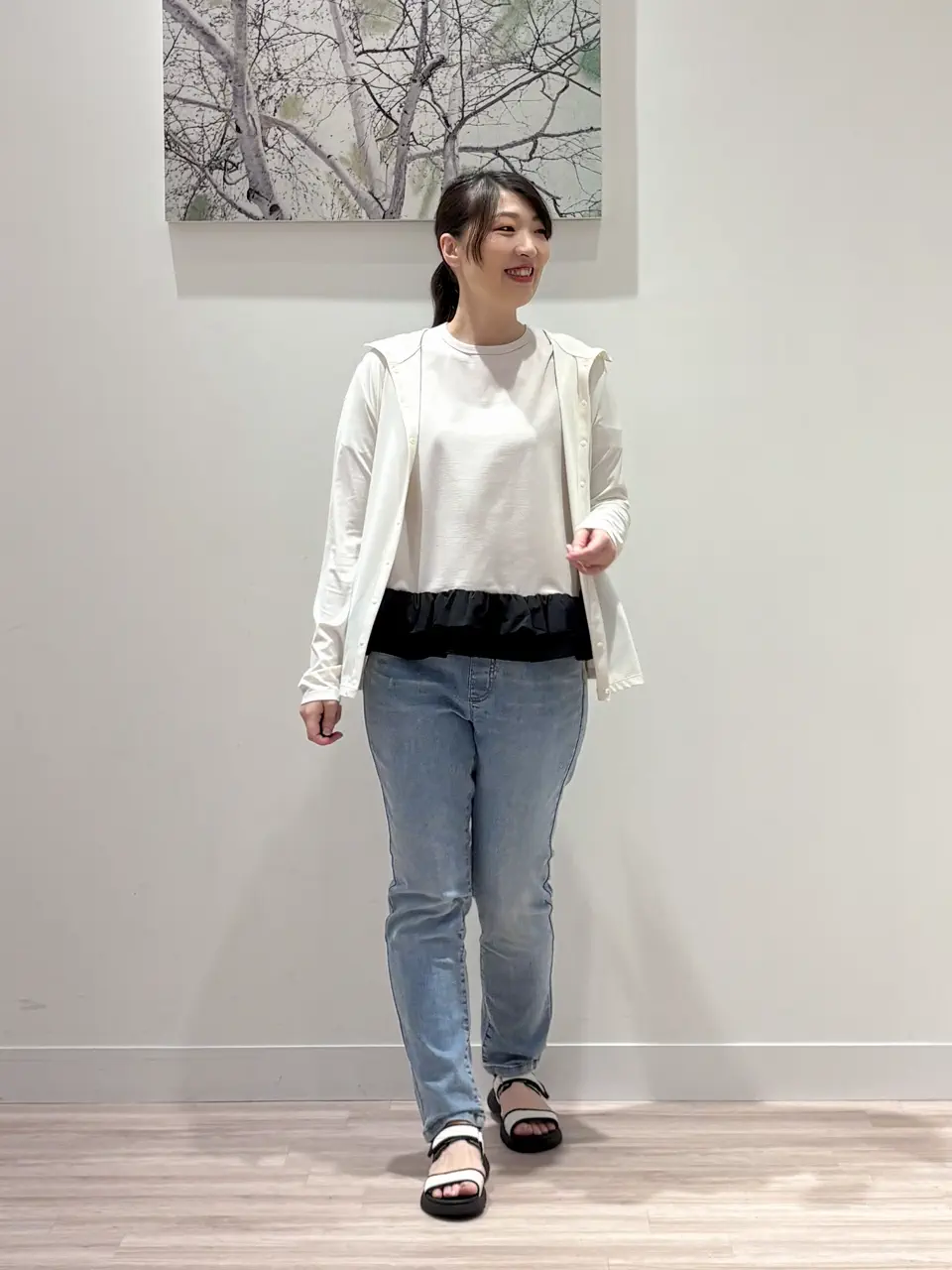 ONWARD CROSSET SELECT 岡 コーディネート画像