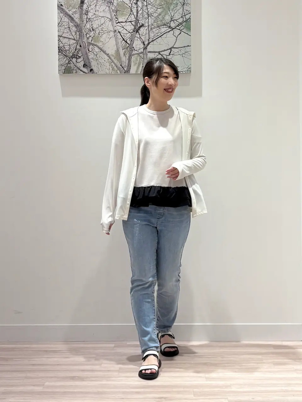 ONWARD CROSSET SELECT 岡 コーディネート画像