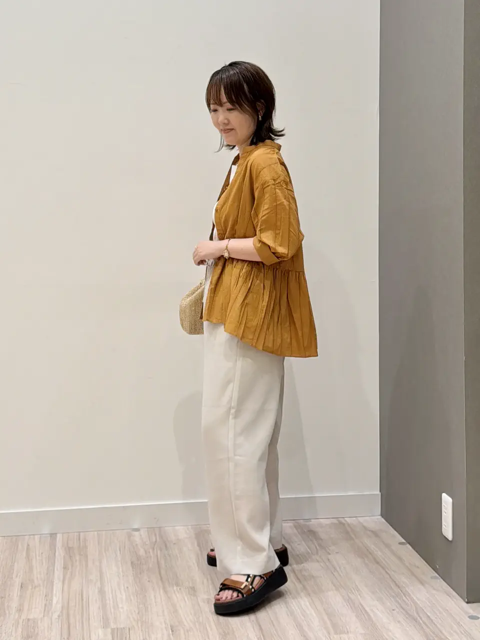 ONWARD CROSSET SELECT フジコ コーディネート画像