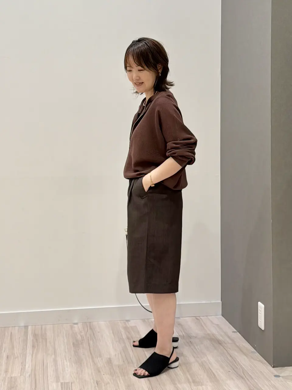 ONWARD CROSSET SELECT フジコ コーディネート画像