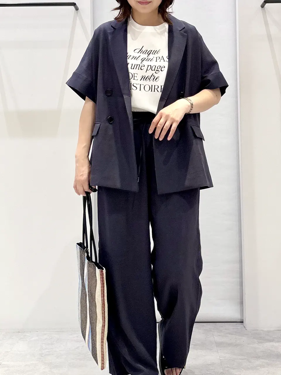 ONWARD CROSSET SELECT 横田 コーディネート画像