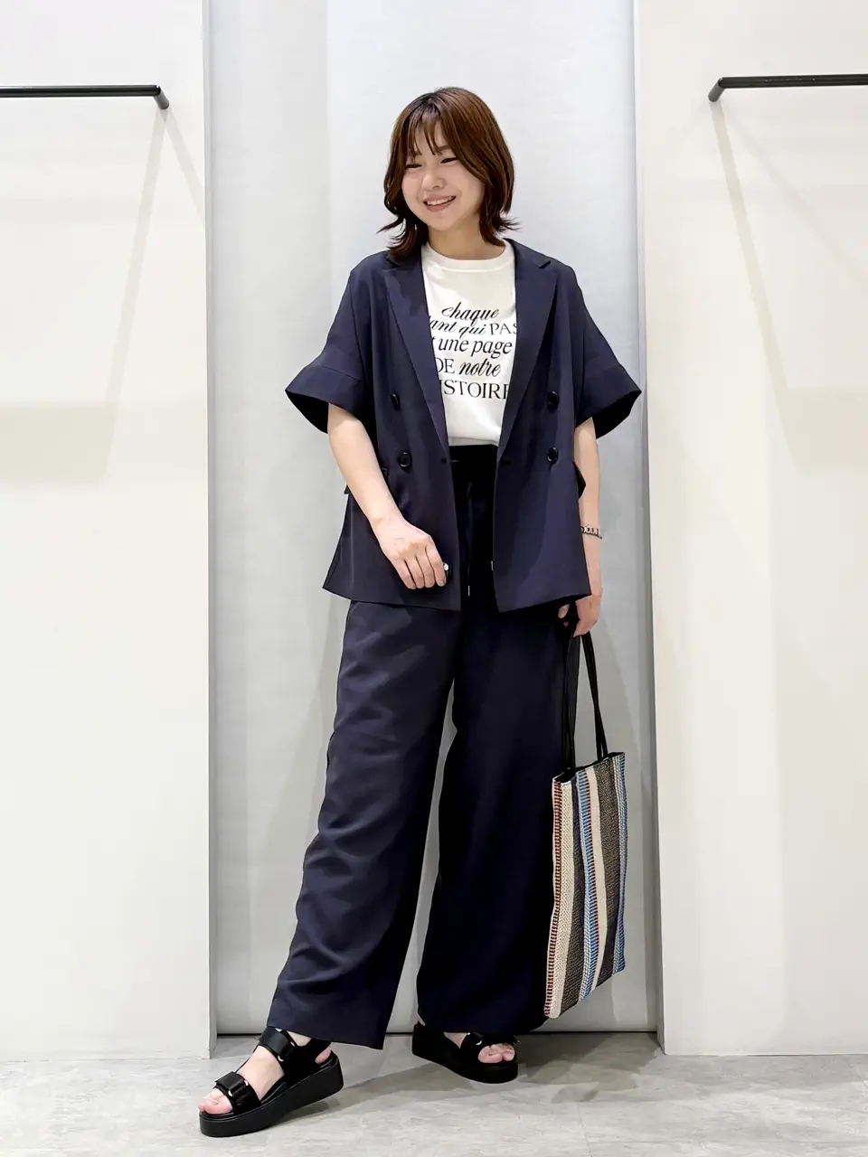 ONWARD CROSSET SELECT 横田 コーディネート画像