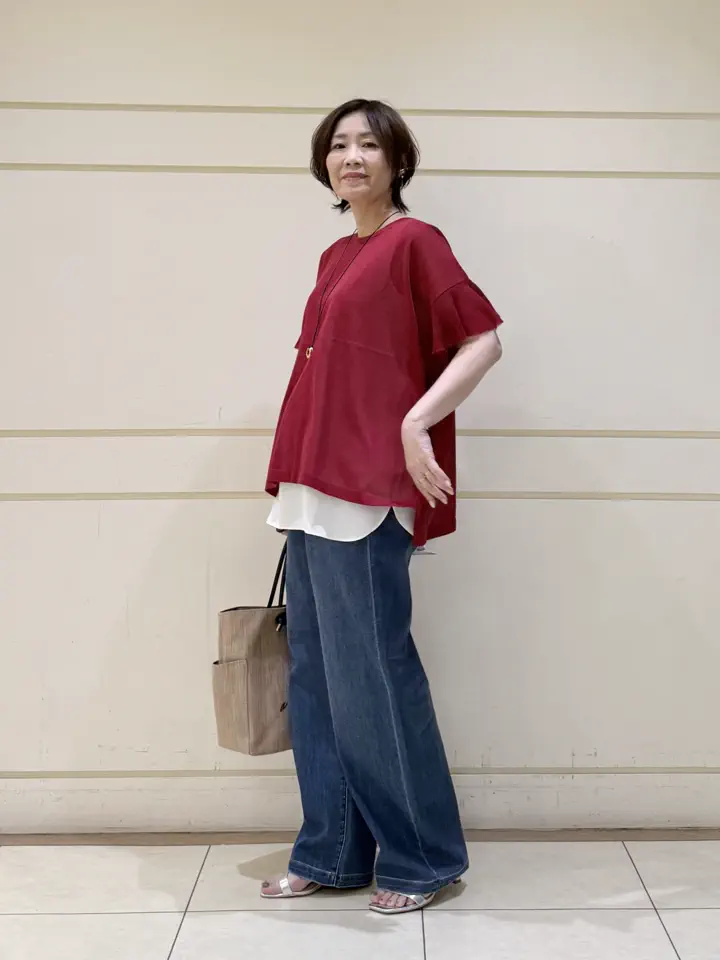 ONWARD CROSSET SELECT maruri コーディネート画像