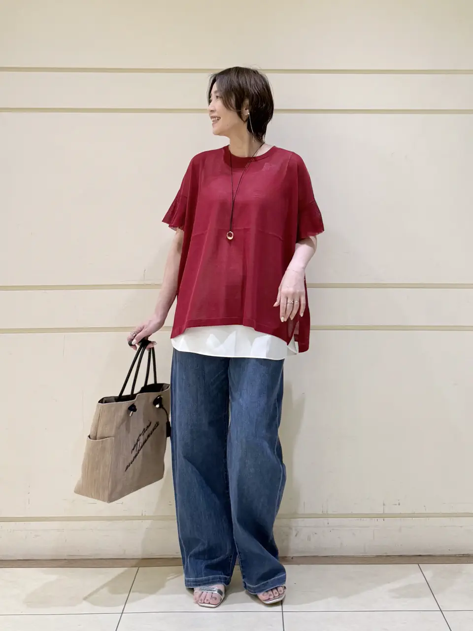 ONWARD CROSSET SELECT maruri コーディネート画像