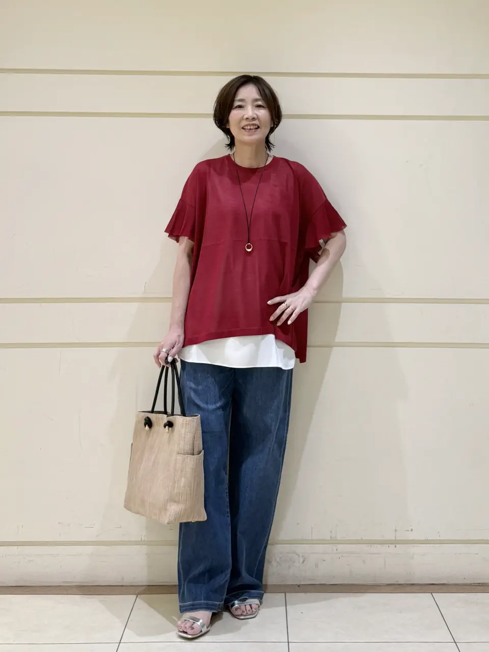 ONWARD CROSSET SELECT maruri コーディネート画像