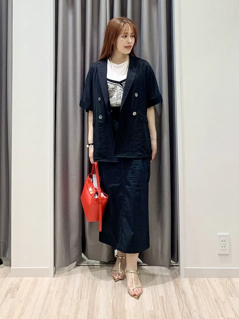 ONWARD CROSSET SELECT MIHO コーディネート画像