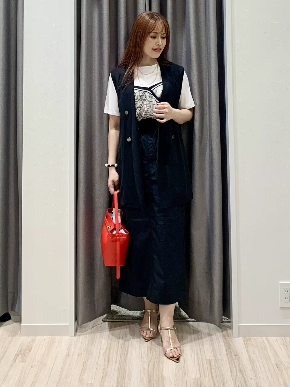ONWARD CROSSET SELECT MIHO コーディネート画像