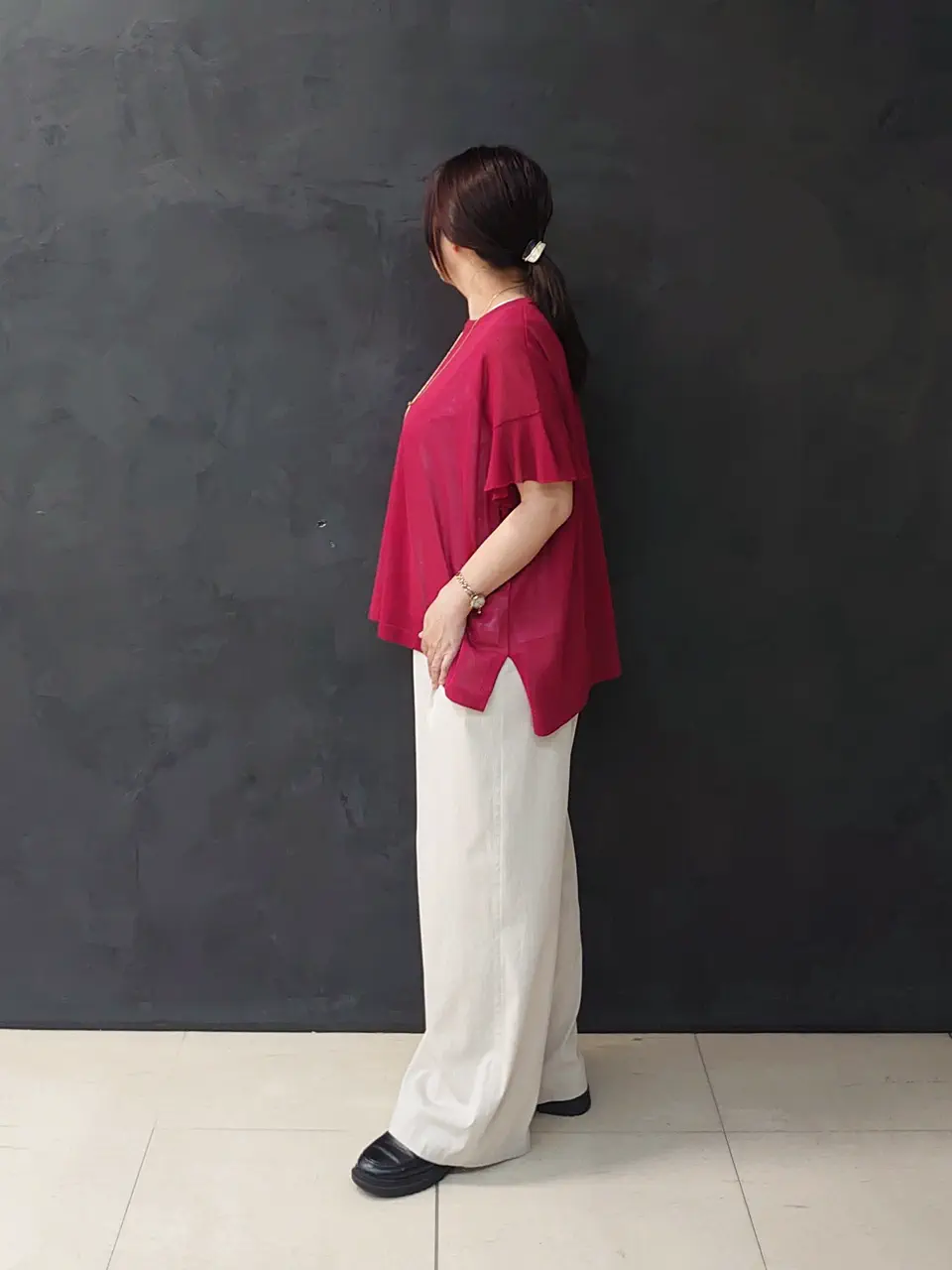 ONWARD CROSSET SELECT 森 コーディネート画像
