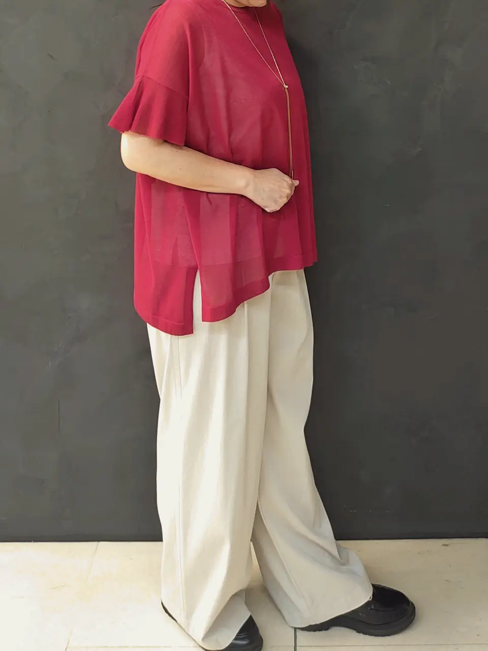 ONWARD CROSSET SELECT 森 コーディネート画像