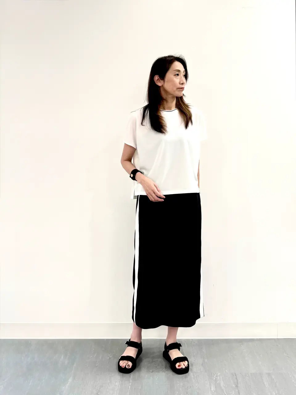 ONWARD CROSSET SELECT 荒川 コーディネート画像
