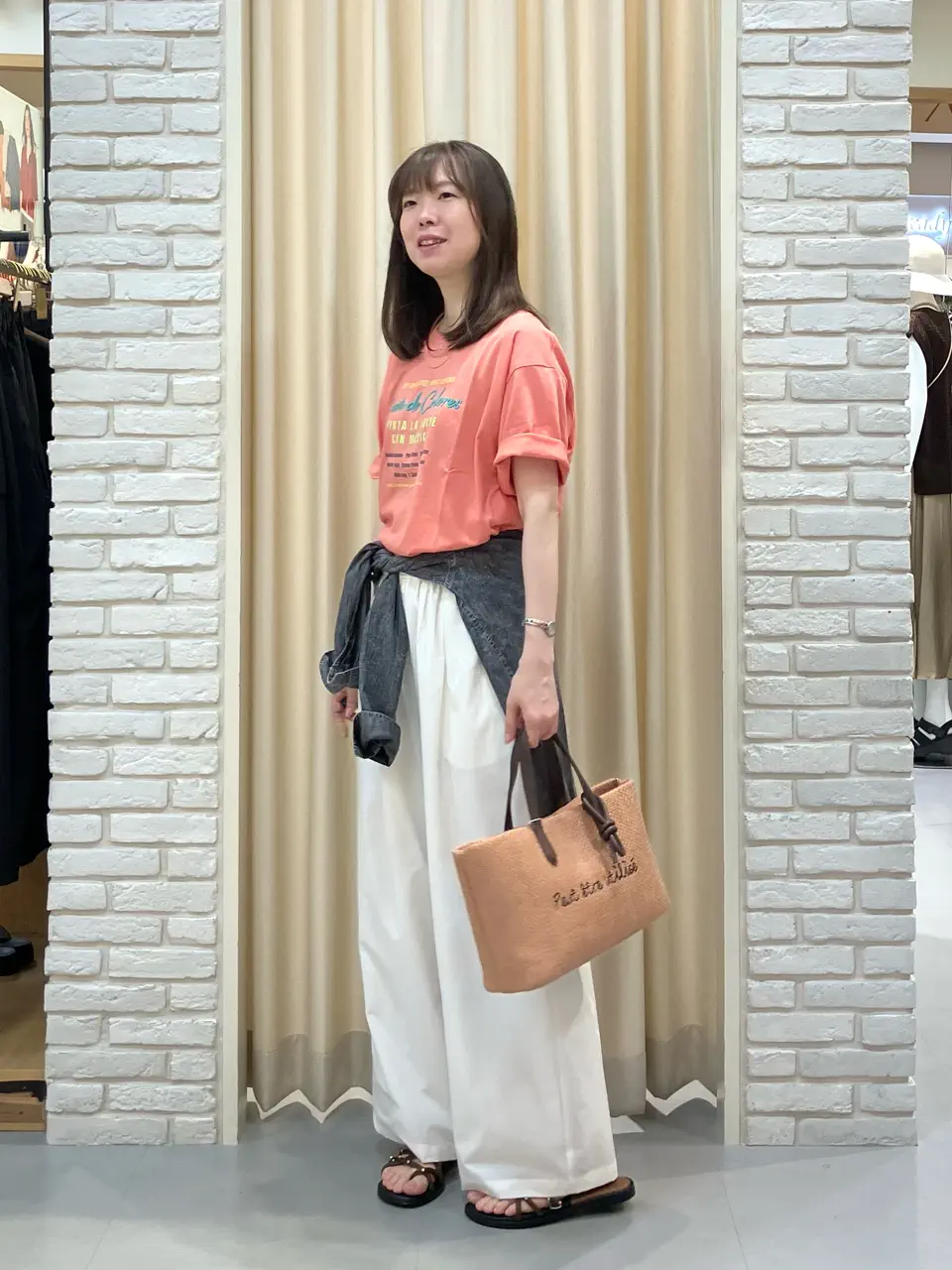 ONWARD CROSSET SELECT 檀 コーディネート画像