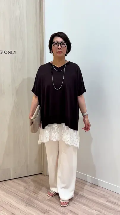 ONWARD CROSSET SELECT 長尾 コーディネート画像