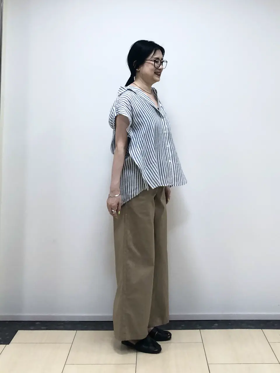 ONWARD CROSSET SELECT 横松 コーディネート画像